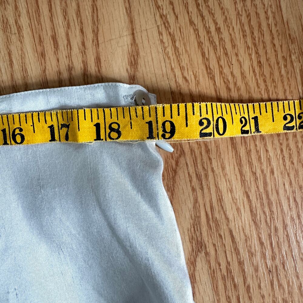 J. Jill Blue Silk Boho Midi Skirt Size 20 Petite - Picture 7 of 10